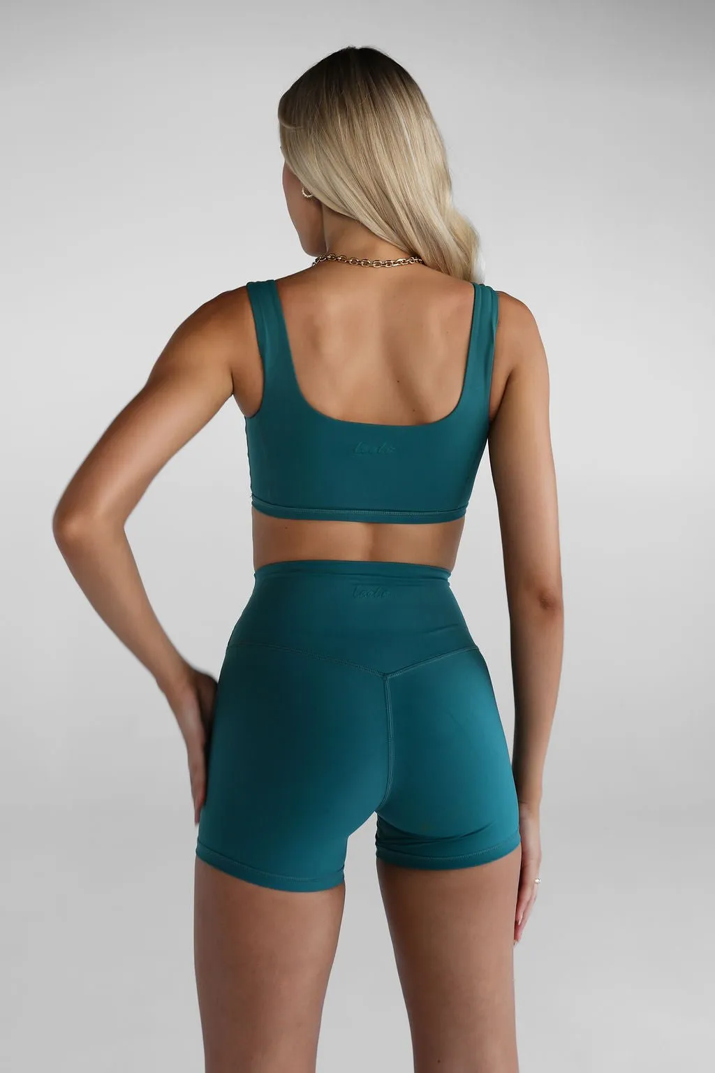 Luxe Signature Crop - Emerald